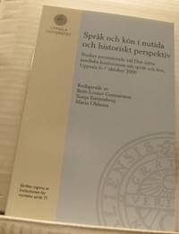 Språk och kön i nutida och historiskt perspektiv.…