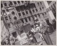 Original photograph of actor Jerry Cooper at Hollywood and Vine, 1944