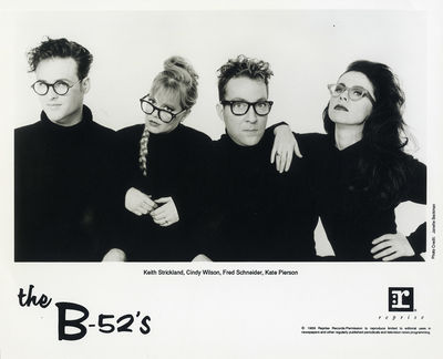 THE B-52s (1989-92) Set of 3 publicity photos