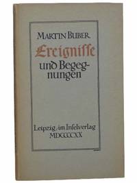 Ereignisse und Begegnungen [Events and Encounters] [GERMAN TEXT]