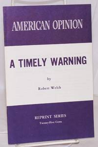 image of A timely warning