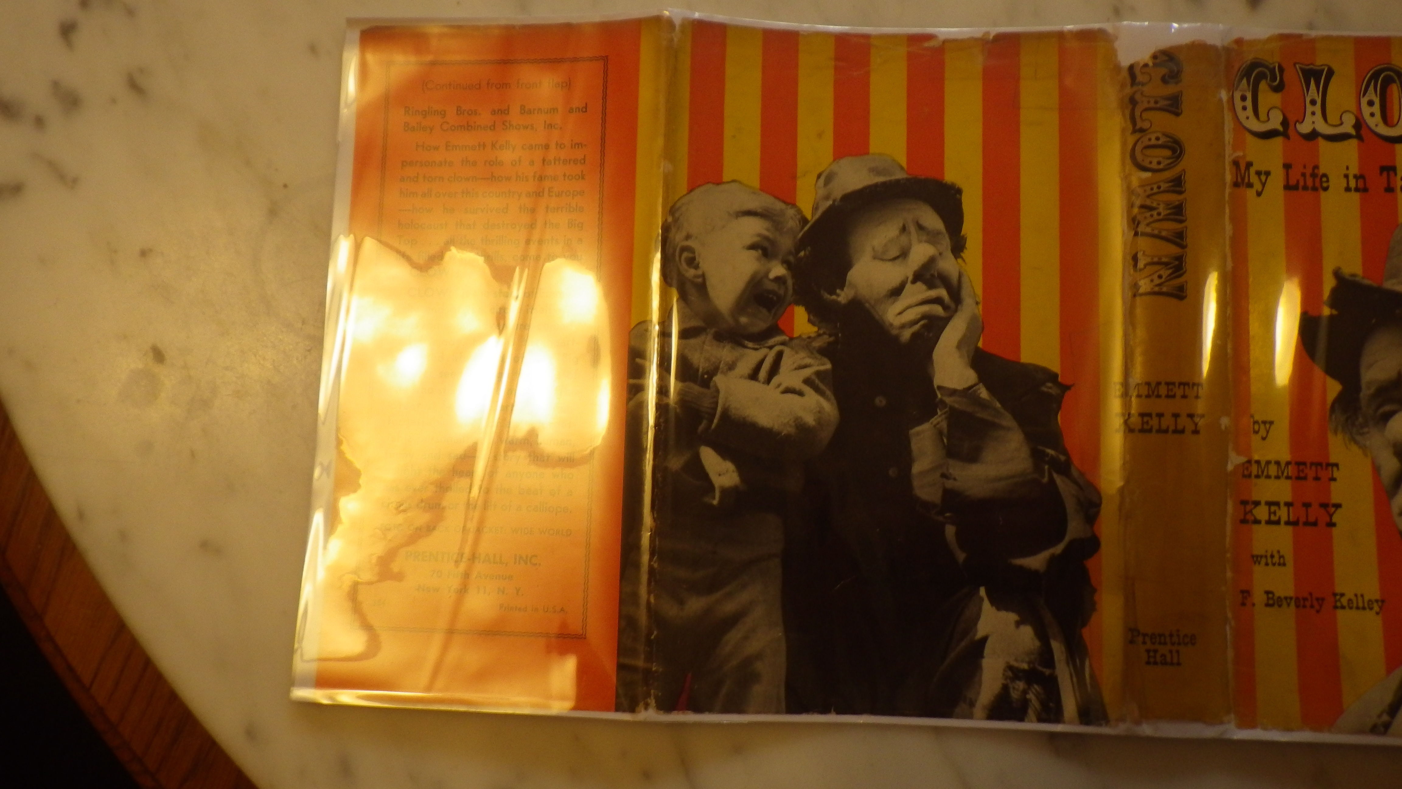 Clown: My Life in Tatters and Smiles , SIGNED BY EMMETT & Beverly