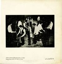 cover of Drumming for Eight Small Tuned Drums, Three Marimbas, Three Glockenspiels, Male and Female Voices, Whistling and Piccolo (Limited Edition LP and printed score)