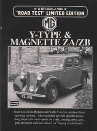 cover of MG Y-TYPE & MAGNETTE ZA/ZB LIMITED EDITION