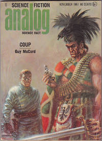 Analog Science Fiction / Science Fact, November 1967 (Volume 80, Number 3) by John W. Campbell; Guy McCord; Mack Reynolds; Martin Loran; Ron Smith; John Baxter; Piers Anthony; Jack Wodhams; Joe Poyer; Will F. Jenkins; Murray Leinster - Paperback - November 1967 - from Books of the World (SKU: RWARE0000001983)