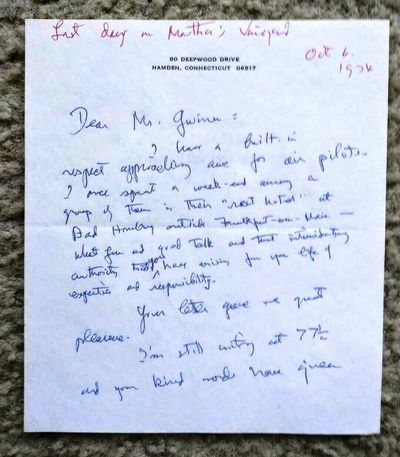 AUTOGRAPH LETTER SIGNED (ALS)