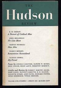 The Hudson Review - Volume XVII, Number 1, Spring 1964 by BENNETT, Joseph &  Mary Emma Elliott (editors) | Search for rare books | ABAA