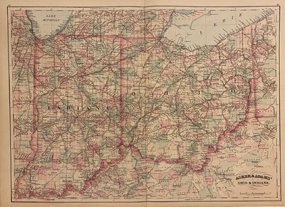 Asher & Adams' Ohio & Indiana
