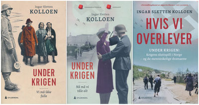 Under krigen: Vi må ikke falle. / Nå må vi tåle…