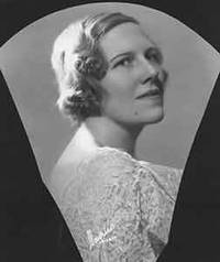 image of Portrait of unidentified blonde woman.