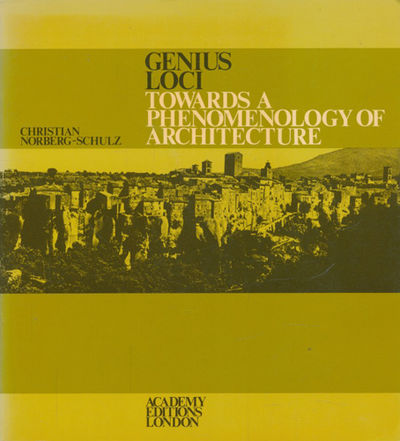 Genius Loci. Towards a Phenomenology of…