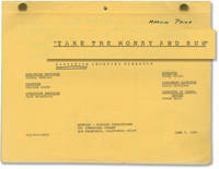 cover of Take the Money and Run (Original tentative shooting schedule for the 1969 film, copy belonging to casting director Marvin Paige)