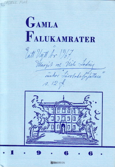 Gamla Falukamrater 1966.
