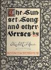 THE SUNSET SONG AND OTHER VERSES