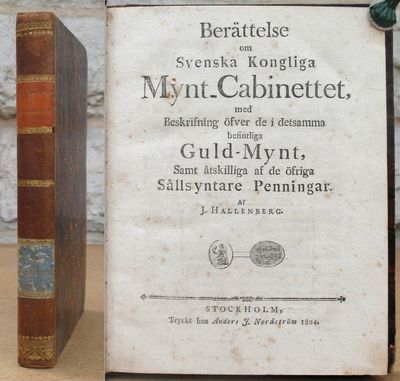Berättelse om Svenska Kongliga Mynt-Cabinettet,…