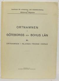 Ortnamnen i Göteborgs och Bohus län. XI. Ortamnen…