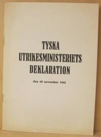 Tyska utrikesministeriets deklaration den 10…