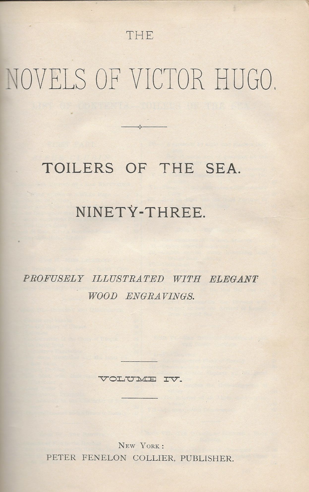 The Novels of Victor Hugo [and] Dramatic Works of Victor Hugo [5 Volume