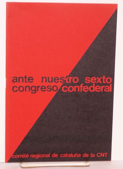 Barcelona: el Comité, 1982. 24p., stapled wraps, lightly worn else very good condition. Text in Spa...