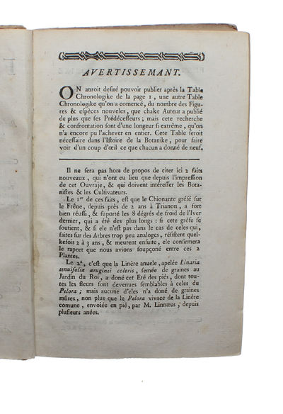 Familles des Plantes. I.- (II.) Partie. ( Contenant une Préface Historike sur l'état ancien & actuel de la Botanike, & une Théorie de cette Science). 2 Vols. (photo 6)