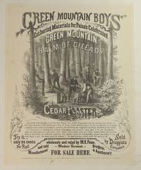 Green mountain boys gathering materials for Paine's celebrated Green Mountain Balm of Gilead and cedar plaster