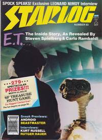 cover of A Vintage Issue of Starlog Magazine for October 1982