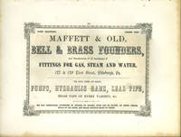 Maffett & Old, Bell & Brass Founders, Pittsburgh, advertising with View from the Citadel at Kingston print