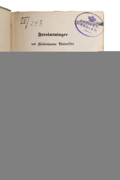 Forelæsninger ved Kiøbenhavns Universitet over Historiens Philosophie. 2 Dele. (photo 2)