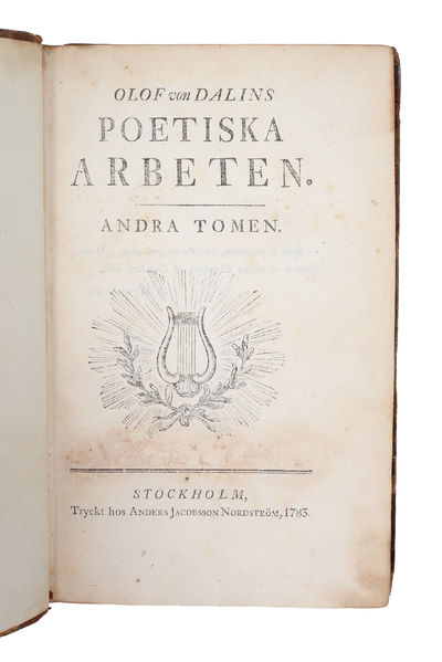 Poetiska Arbeten. 2 Tomer. (photo 4)