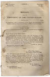 Message from the President of the United States, communicating, in compliance with a resolution of the Senate, the proceedings of the two courts of inquiry in the case of Major General Pillow.