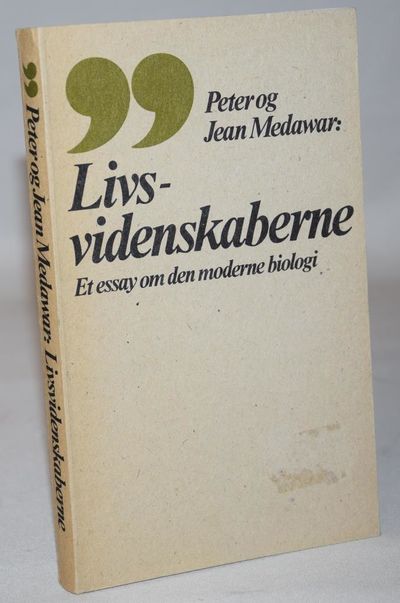 Livsvidenskaberne - et essay om den moderne…