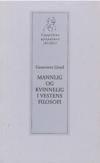 Mannlig og kvinnelig i vestens filosofi.