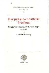 Das jüdisch-christliche Problem.  Randglossen zu…