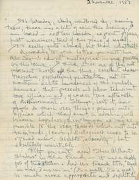 Letters to a Dancer from Friends Concerning Life as Artistic Young People in Post-War California