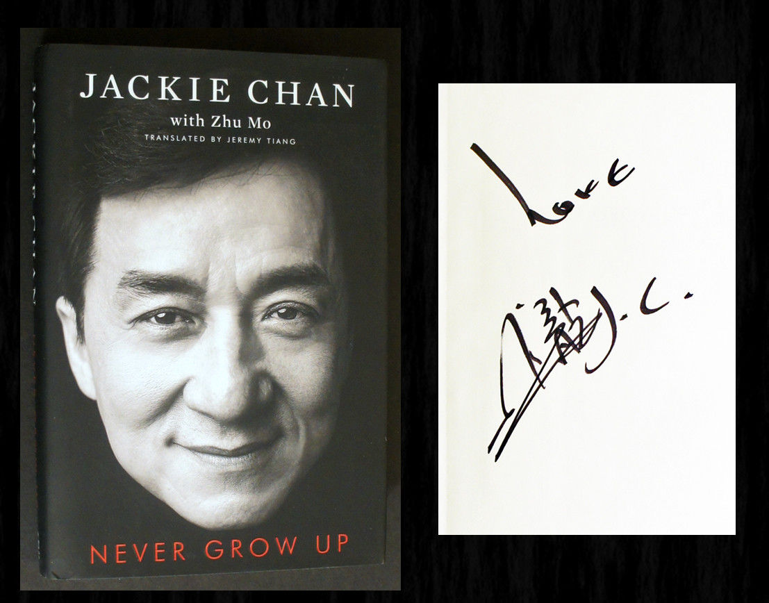 Jackie Chan Auto 直筆サイン Jackie Chan Signed 10x15 Photo with Beckett COA | eBay