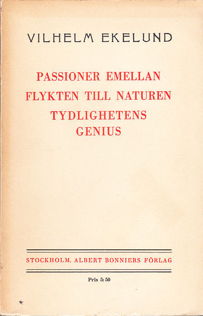 Passioner emellan flykten till naturen…
