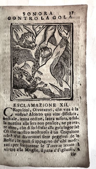 Turin: nella stamperia Giuliano, 1772. 12mo (151 x 85 mm). 180 pages. 26 half-page woodcuts printed ...