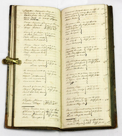 1812. Early Docket Book from Mifflin County, Pennsylvania . . . . pp. Oblong folio (15-1/2