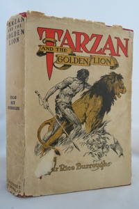 image of TARZAN AND THE GOLDEN LION (DJ Protected by a Brand New, Clear, Acid-Free Mylar Cover)