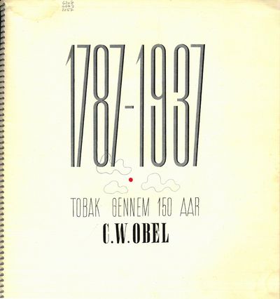 1787-1937. C. W. Obel. Aalborg.