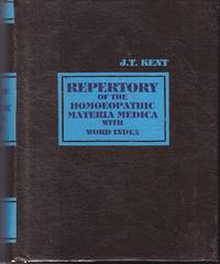 Repertory of the Homoeopathic Materia Medica