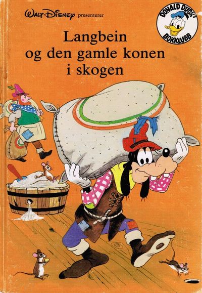 Langbein og den gamle konen i skogen.