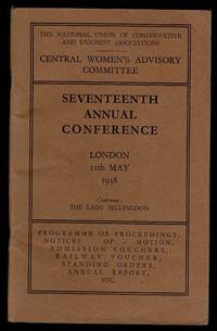 image of Central Women's Advisory Committee Seventeenth Annual Conference Programme of Proceedings