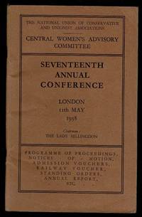 Central Women's Advisory Committee Seventeenth Annual Conference Programme of Proceedings