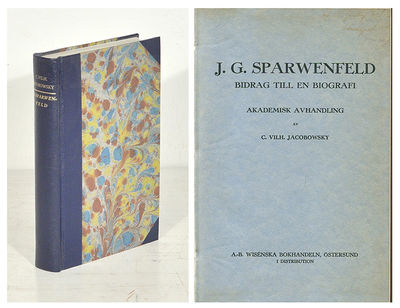 Sparwenfeld, bidrag till en biografi. A.a.