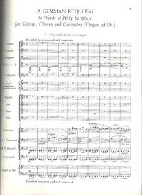 German Requiem : from the Breitkopf & Hartel complete works edition. [Deutsches Requiem] ; edited...