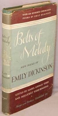 image of Bolts of Memory; New Poems of Emily Dickinson.