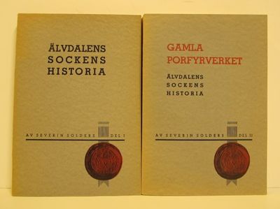 Älvdalens sockens historia I-V.