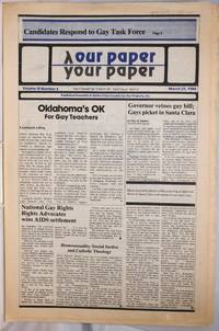 image of Our Paper, Your Paper; the gay family paper of the Santa Clara Valley; vol. 3, #6, March 21, 1984