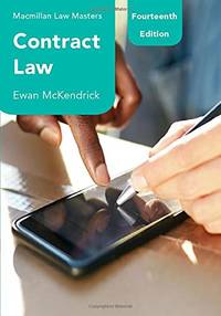 image of Contract Law: 8 (Macmillan Law Masters)